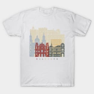 Salzburg skyline poster T-Shirt